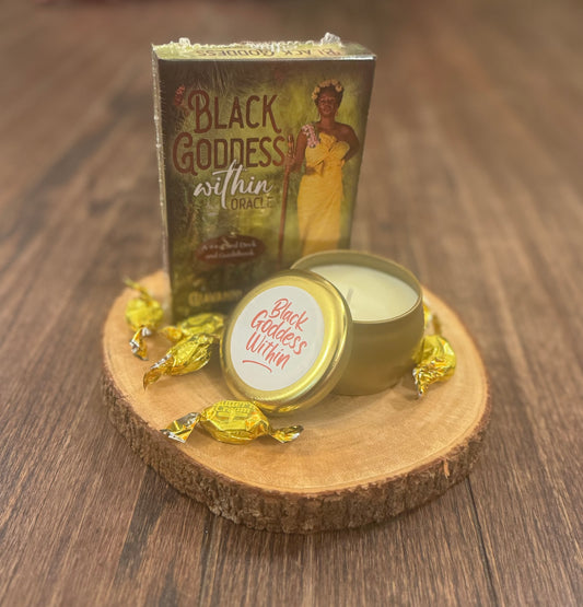✨ Goddess Glow — Deck + Candle Bundle